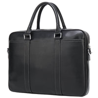 Men's leather portable briefcase file package