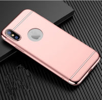 Compatible With Three-stage Electroplating PC Shell All-inclusive Frosted Mobile  Case For