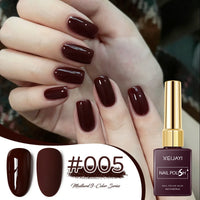 UV Polish Khaki Deerskin Brown Nail Salon Popular Color
