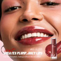 Lip Glaze Lip Matte Dewy And Shimmering Lipstick Gift Set 5-Piece