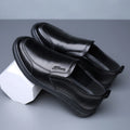 Men's Soft Leather Soft Bottom Non-slip Casual Leather Shoes