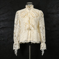 Women's Fashionable Retro Floral Print Top