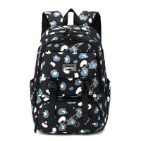 Printed Lightweight Backpack Large Capacity Middle School Student Schoolbag
