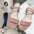 Women's Korean-style Low-heeled Sandals