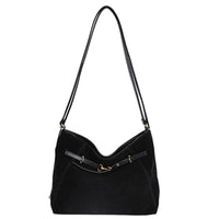 Frosted Double-pass Crossbody Bag