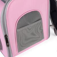 Outdoor Portable See Through Breathable Portable Large Space Pet Bag