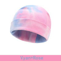 Ins Style European And American New Children's Tie-dye Pullover Hat Pure Cotton