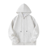 Hooded Gray Sweater For Women Casual Cardigan Coat