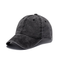 Washed Cotton Printed Hat Distressed Dad Cap Men Retro Baseball Cap Hot Soft Top Sun Hat