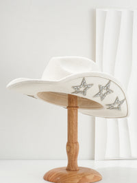 Woolen Felt Western Denim Top Hat Party Hat