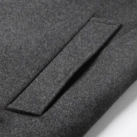 Casual Woolen Coat Men's Coat Windbreaker