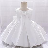 Children's Birthday Big Bow Dress