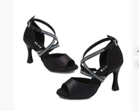 Hot Drilling Latin Dance Shoes Soft Bottom