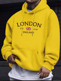 Fashion Personalized Printed Men's Hoodie Casual