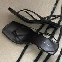 Summer New Flip-flops Stiletto Heel Flip-flops Light