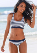 European and American ladies sexy split swimwear