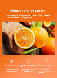 Moisturizing Red Juice Orange Eye Mask Skin Rejuvenation Eyes Mask Refreshing Facial Skin Care