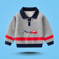 New Autumn Children's Cartoon Comfortable Warm Bottoming Shirt