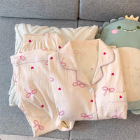 High-value Korean-style Wrinkled Fabric Womens Suit