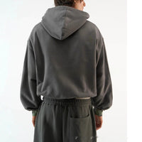 Autumn And Winter Simple Fashion Contrasting Color Camouflage Hooded Sweatshirt With Fake Two-piece Design
