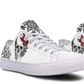 Fashion Printed Couple High Top Canvas Shoes
