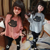 Girls spring and autumn long sleeve suit
