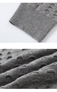 Fashion Ripped Design Retro Loose Sweater