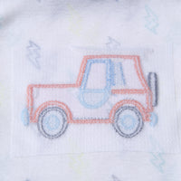 Baby Envelope Collar Short Sleeve T-shirt + Trousers Suit