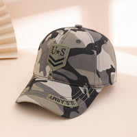 Unisex Camouflage Baseball Cap, Embroidered Casual Duckbill Hat, Four-Season Sun Protection, Versatile Outdoor Accessory