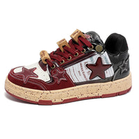 Star Pattern Sneakers Men's Special-interest Design Sports And Leisure