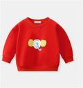 Spring And Autumn Artificial Color Cotton Children's Sweater