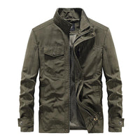 Stand Collar Jacket Men's Trendy Loose Fashion