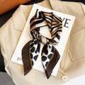 Satin Women's Thin Small Square Towel