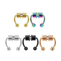 Piercing Stainless Steel Magnetic False Nose Ring