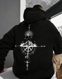 Autumn And Winter Trendy Casual Drawstring Hoodie