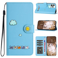 Fashion Cartoon Painted Cover Flip Card Holder