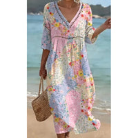 Women's Clothing Fashion Long Sleeve Dress