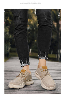 Large Size Canvas Outdoor Sports Walking Shoes