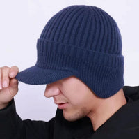 European And American Autumn And Winter Outdoor Warm Ear Protection Knitted Hat