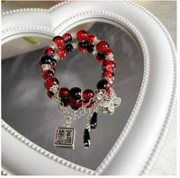 New Chinese-style Zen-inspired Vintage Natural Stone Bead Bracelet