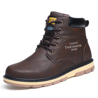Plush warm work clothes Martin boots