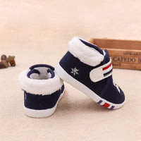 Baby plus velvet toddler shoes