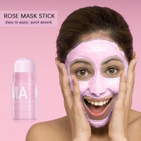Refreshing Cleansing Skin Moisturizing And Moisturizing Rose Solid Mask Stick