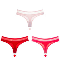 Cotton low-rise seamless women's briefs