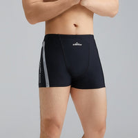 Men's Quick-drying Breathable Hot Spring Quick-drying Black Pure Shorts