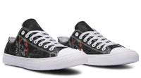 Fashion Printed Couple High Top Canvas Shoes