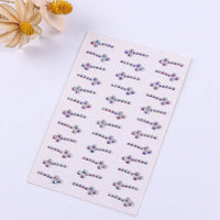 Comes With Sticky Pearl Stick-on Crystals Transparent Photo Shoot