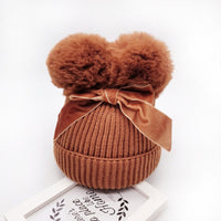 Autumn and winter children's baby hats