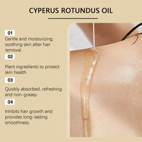 Vetiver Hair Removal Care Oil Plant Based