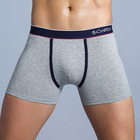 Men's Fashion Simple Cotton Boxer Shorts